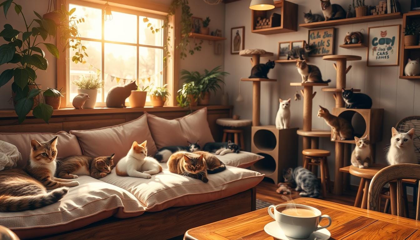 Visit a Cozy Cat Cafe: Purr-fect Day Out! cat cafe