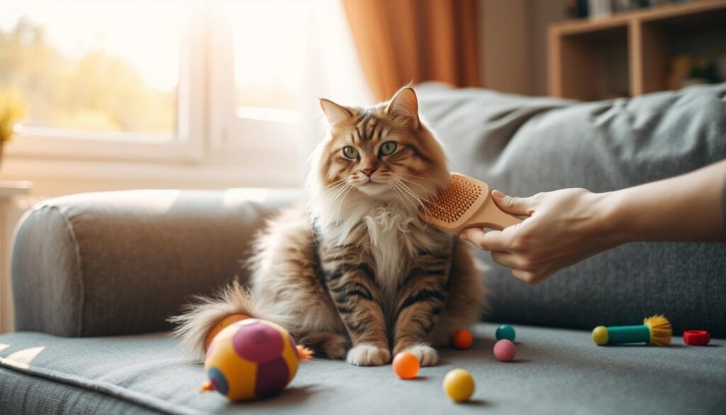 cat fur brushing cat fur brushing