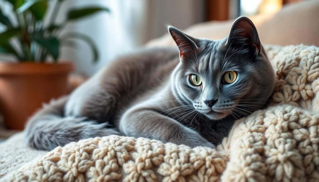 russian blue cat Russian Blue Cat