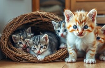 when do kittens open their eyes