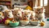 when do kittens start eating food