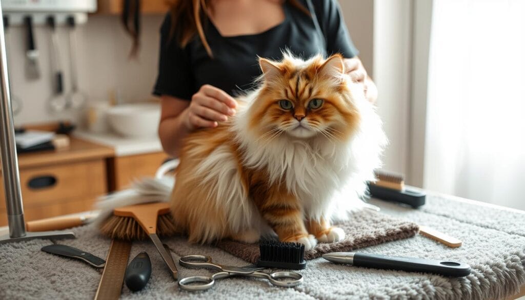 Persian cat grooming Persian cat grooming