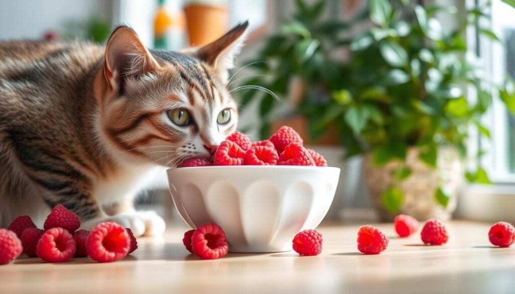 Raspberries for cats Raspberries for cats
