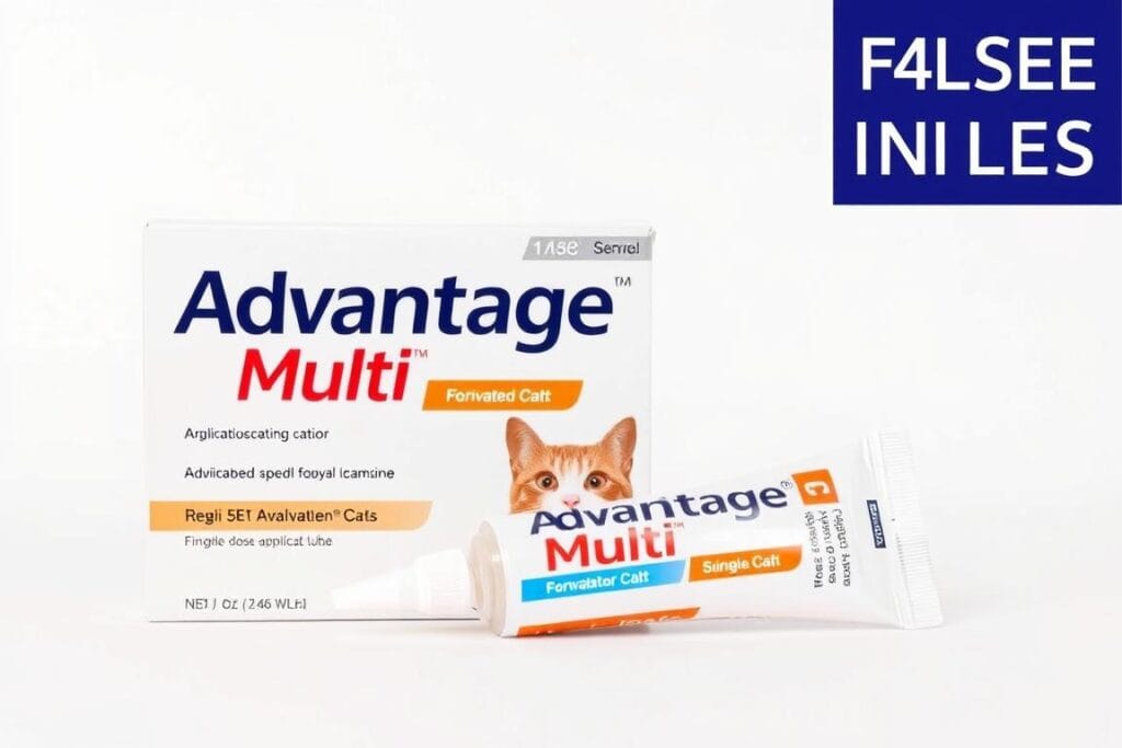Advantage Multi topical solution for cats with packaging and applicator Advantage Multi topical solution for cats with packaging and applicator