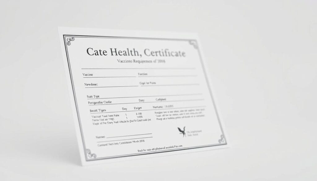 Cat Health Certificate Vaccination Requirements Cat Health Certificate Vaccination Requirements