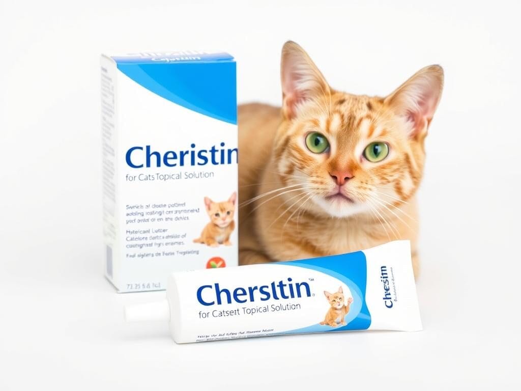 Cheristin for Cats Topical Solution package and applicator Cheristin for Cats Topical Solution package and applicator