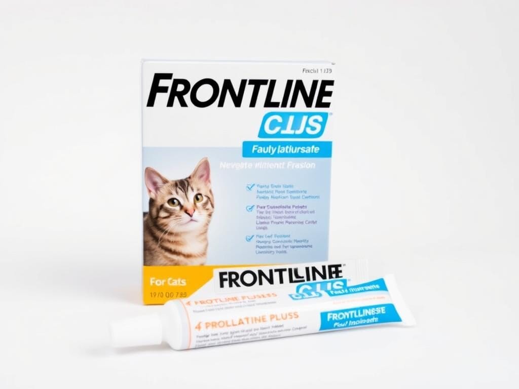 Frontline Plus for Cats package and applicator tubes Frontline Plus for Cats package and applicator tubes