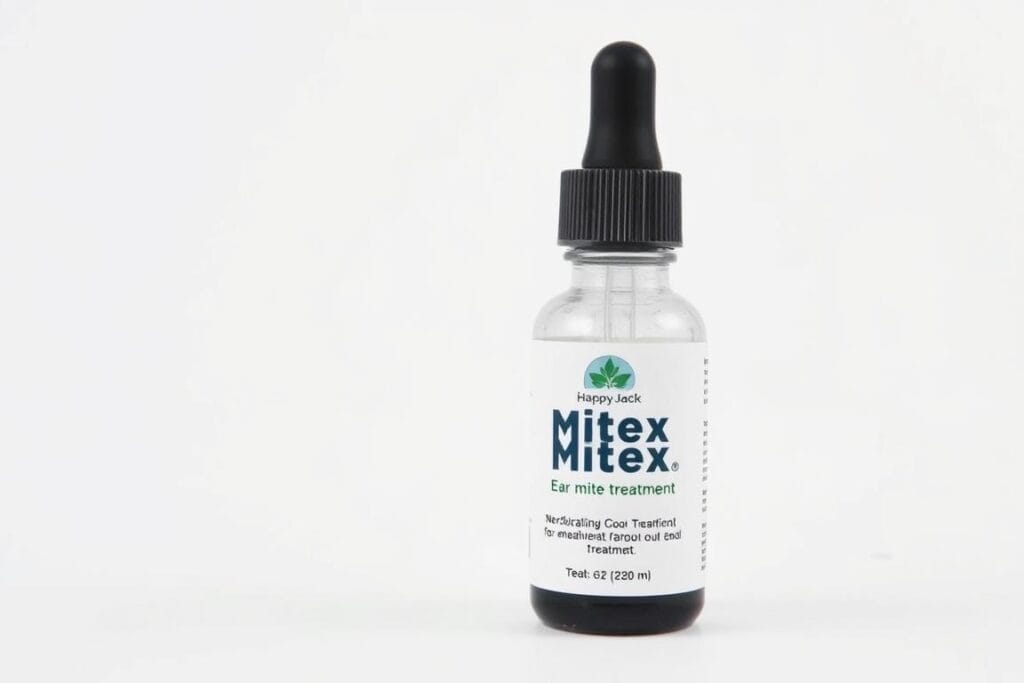 Happy Jack Mitex Ear Mite Treatment bottle with dropper Happy Jack Mitex Ear Mite Treatment bottle with dropper