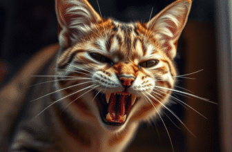 aggressive cat