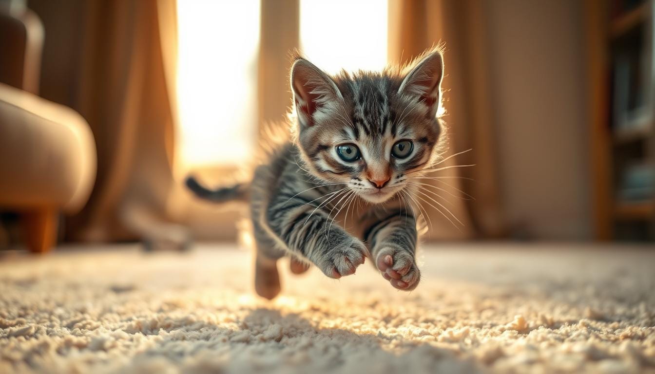 Adorable Gray Tabby Kitten: Playful Companion gray tabby kitten