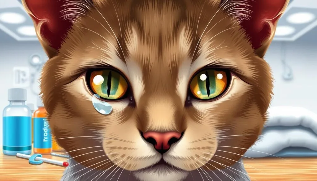 treatment options for feline epiphora cat watery eyes