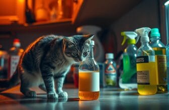household chemicals toxic cats