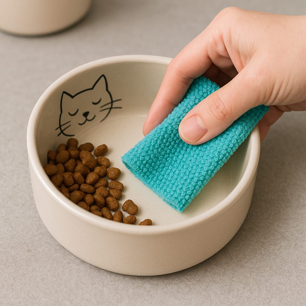 cat food bowls