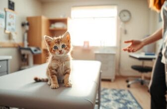 kitten first vet visit