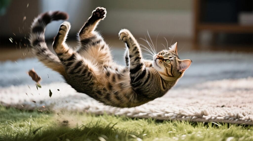 Cat falling safety myths do cats land on their feet