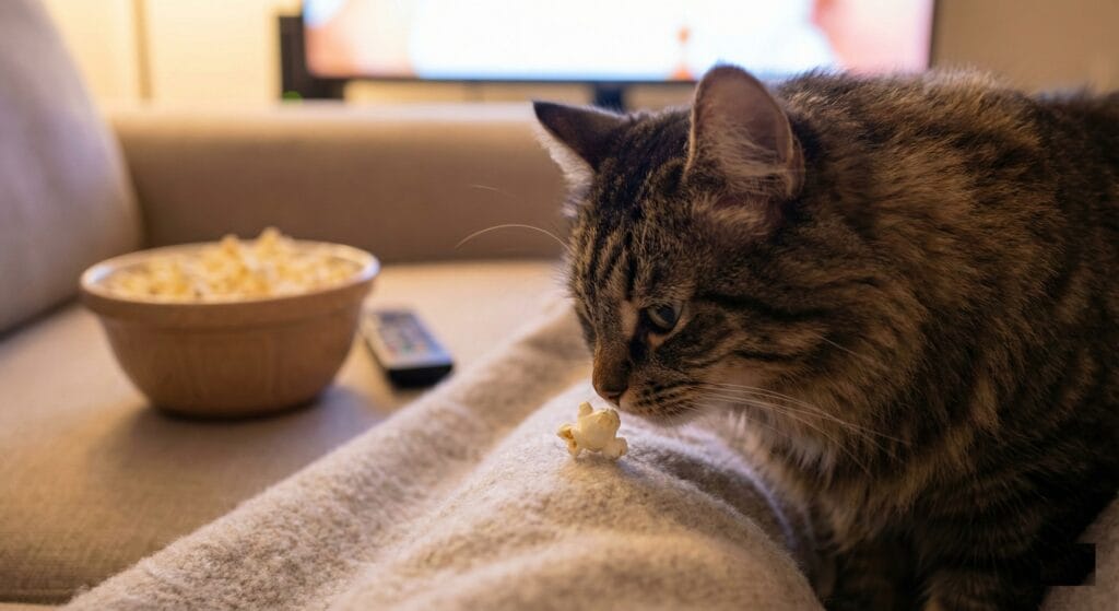 Can Cat Have Popcorn