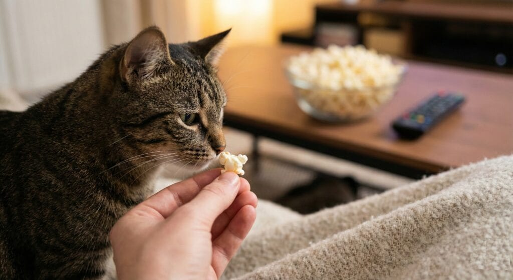 Can Cat Have Popcorn