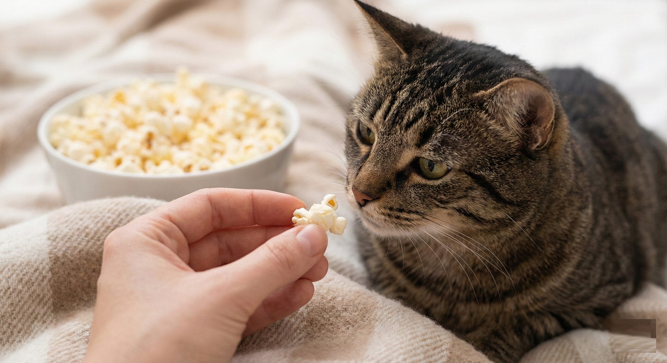 Can Cat Have Popcorn